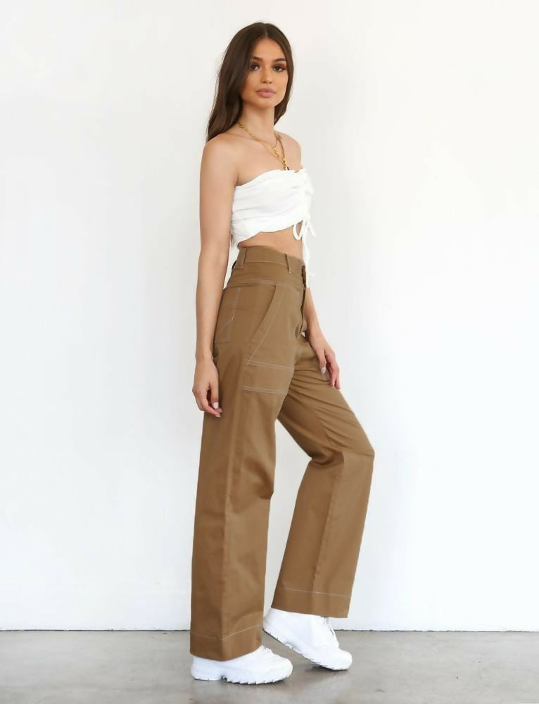 pantalon beige