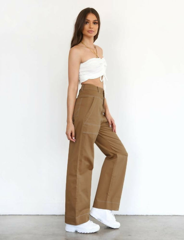 pantalon beige